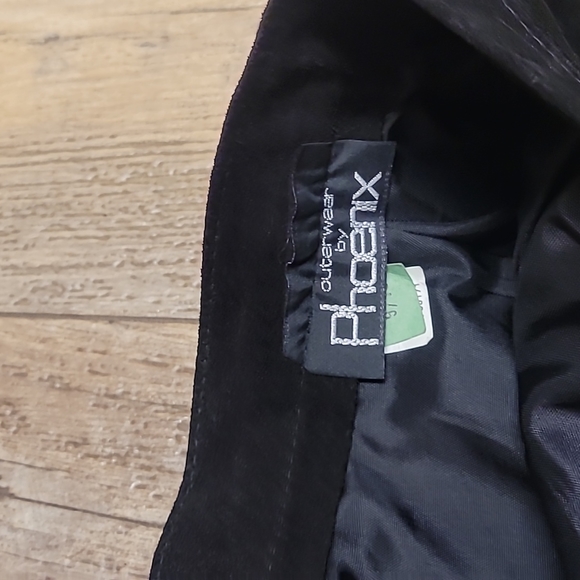 Phoenix vintage black leather pencil skirt 9/10 - Picture 2 of 4